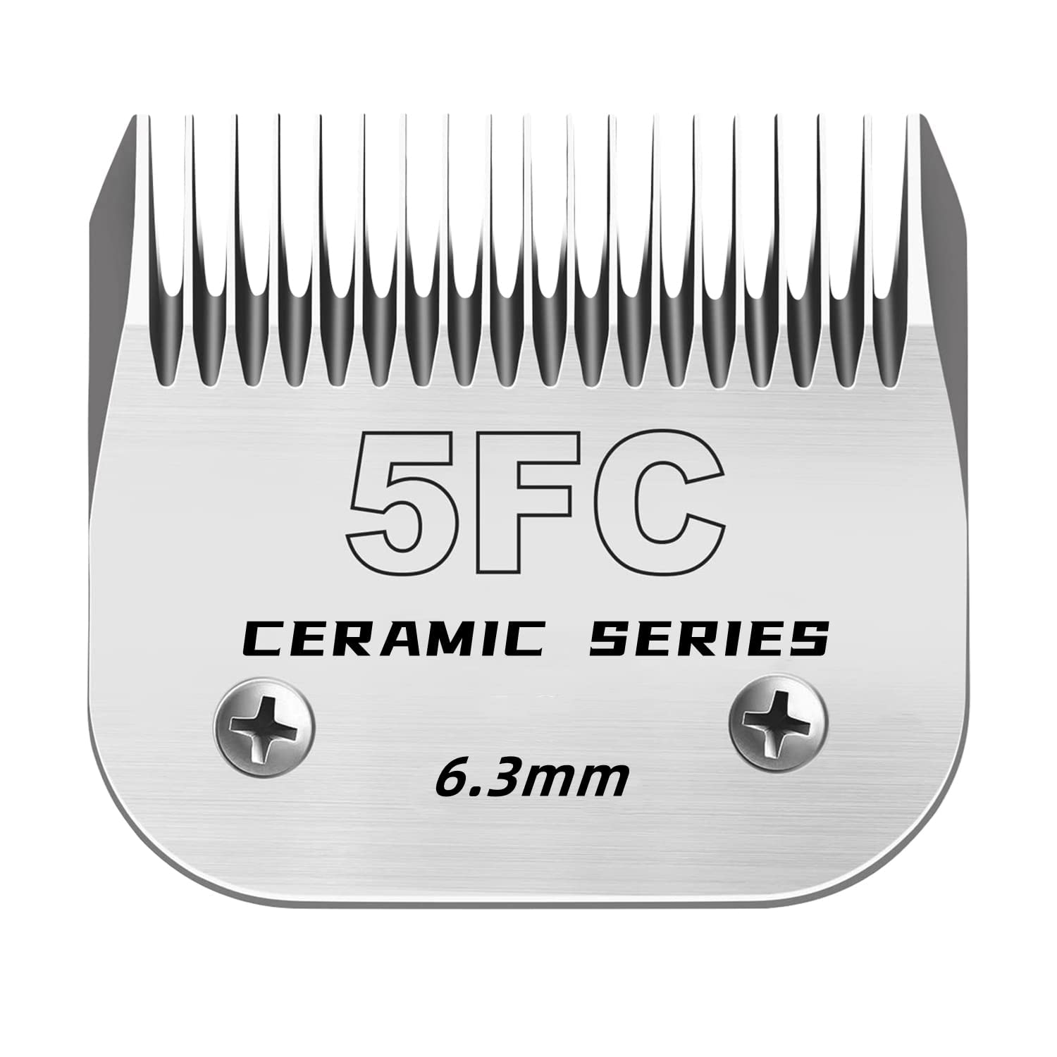 Ceramic clipper outlet blades